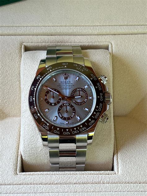 rolex donna con cintulino platino|rolex daytona 116506 price.